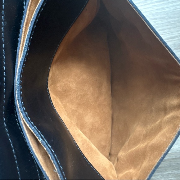 Patricia Nash London Leather Saddle Bag | Heritage Collection | Suede Interior - Picture 12 of 16